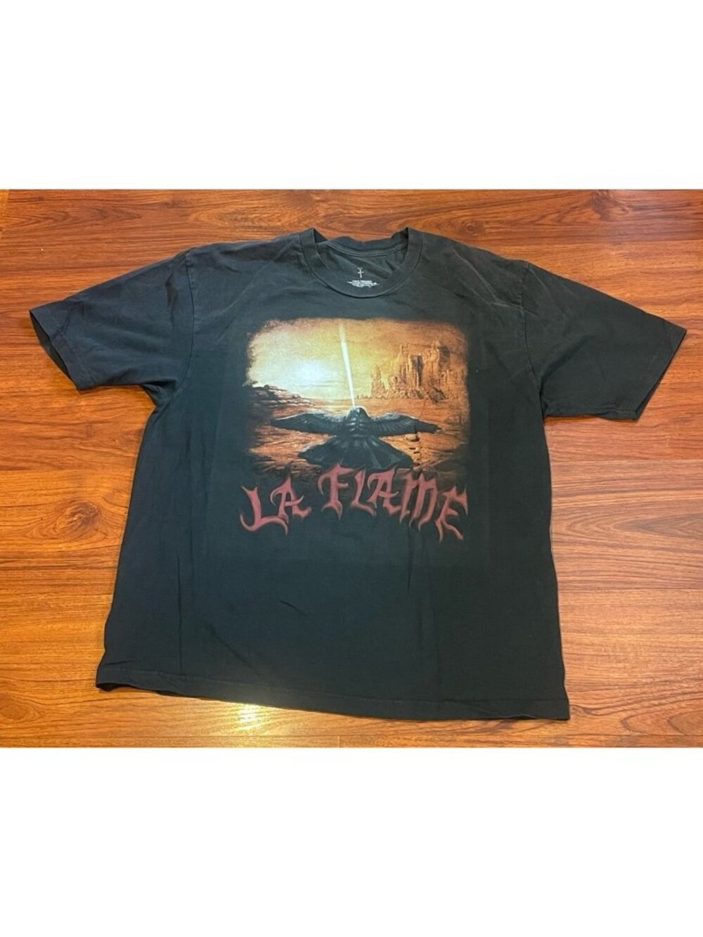 NEW LA FLAME CACTUD JACK TRAVIS SCOTTT-SHIRT SZ MEDIUM